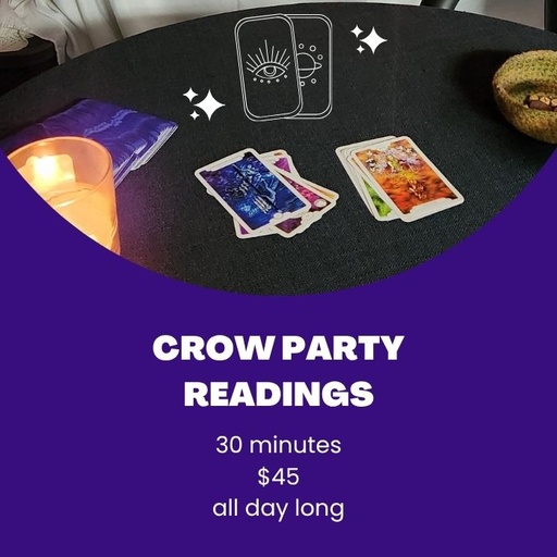30 Minute Readings – Crow Party 2026