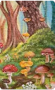 Mushroom Folk Oracle - Card Back.webp