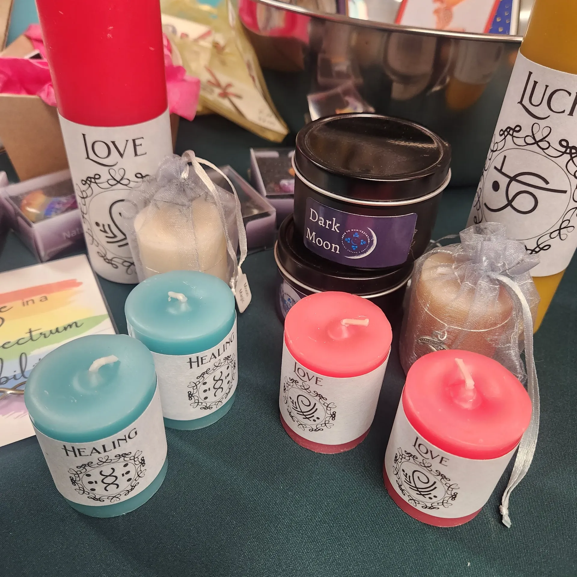 [040525171409] Spell Candles (Dark Moon, Tin)