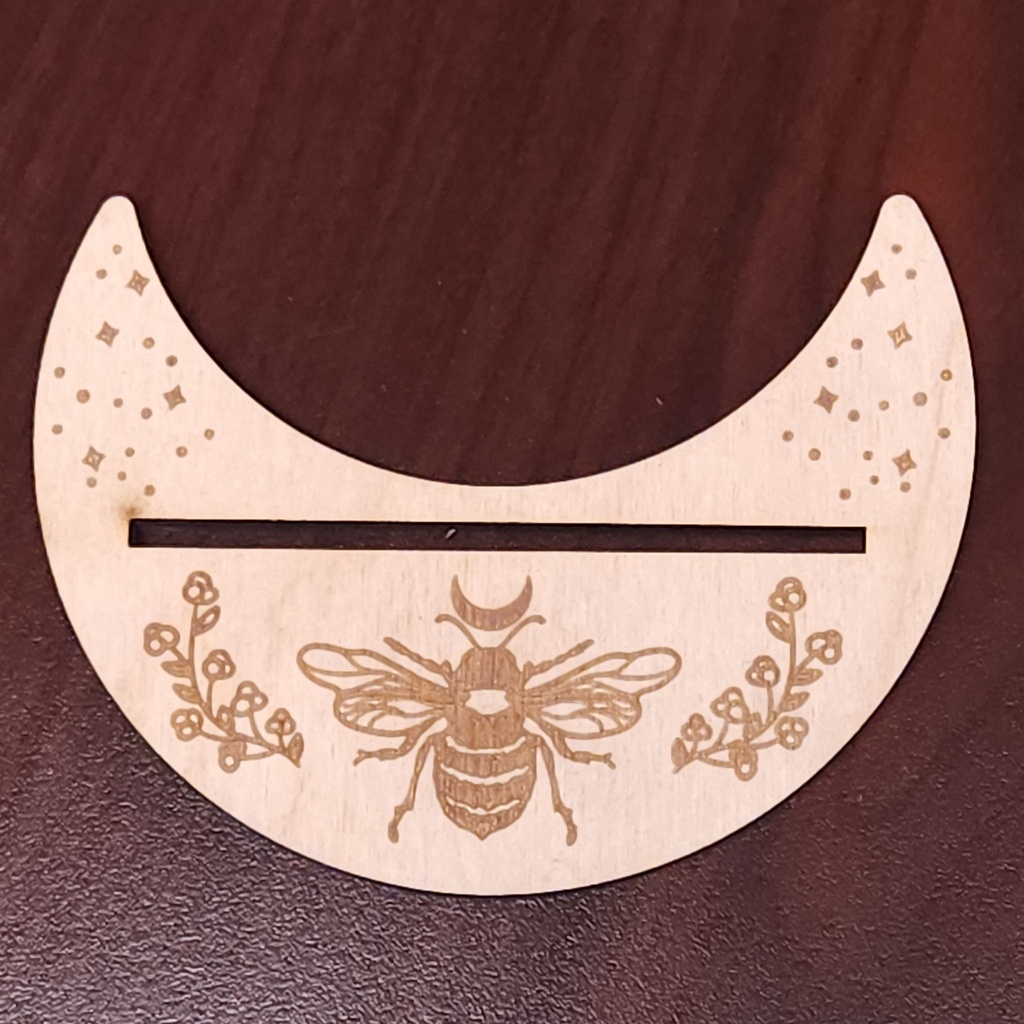 [3010061501] Crescent Moon Tarot Card Stands (All-Seeing Eye)