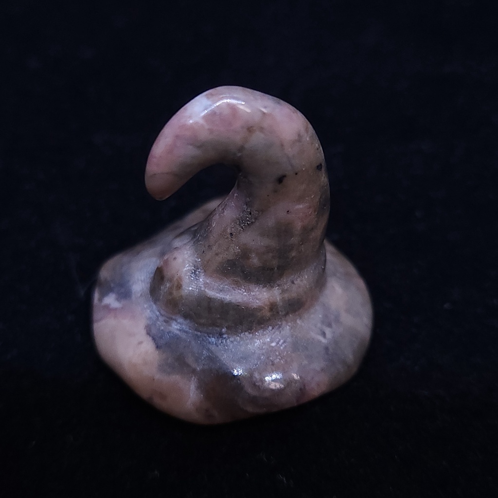 [11159] Small Crystal Witch Hats (Fluorite)