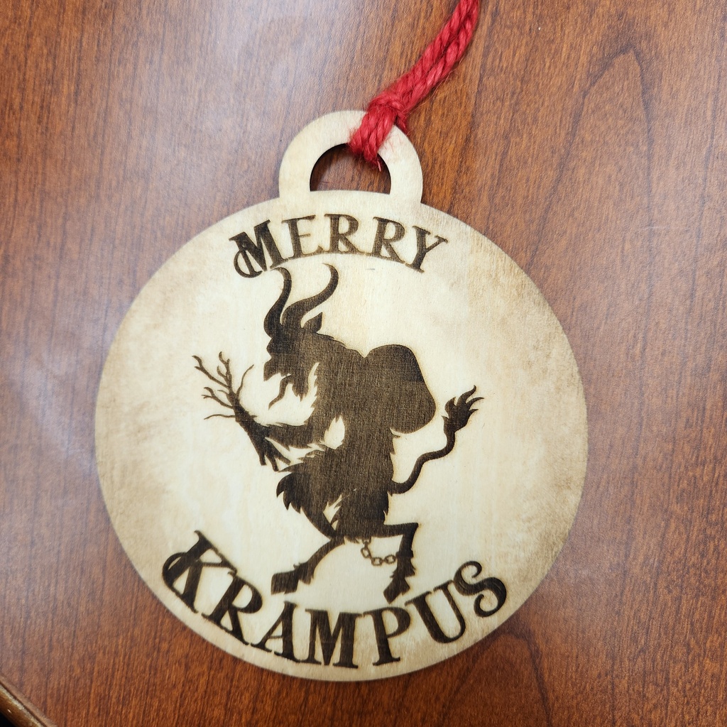 "Merry Krampus" Ornaments
