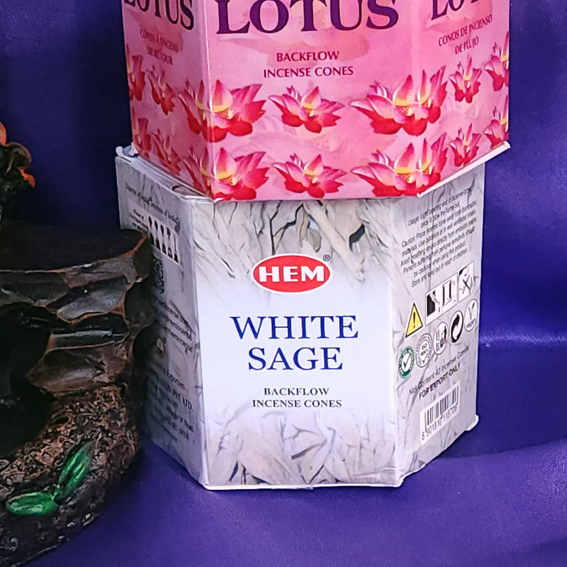 HEM Backflow Cones – White Sage