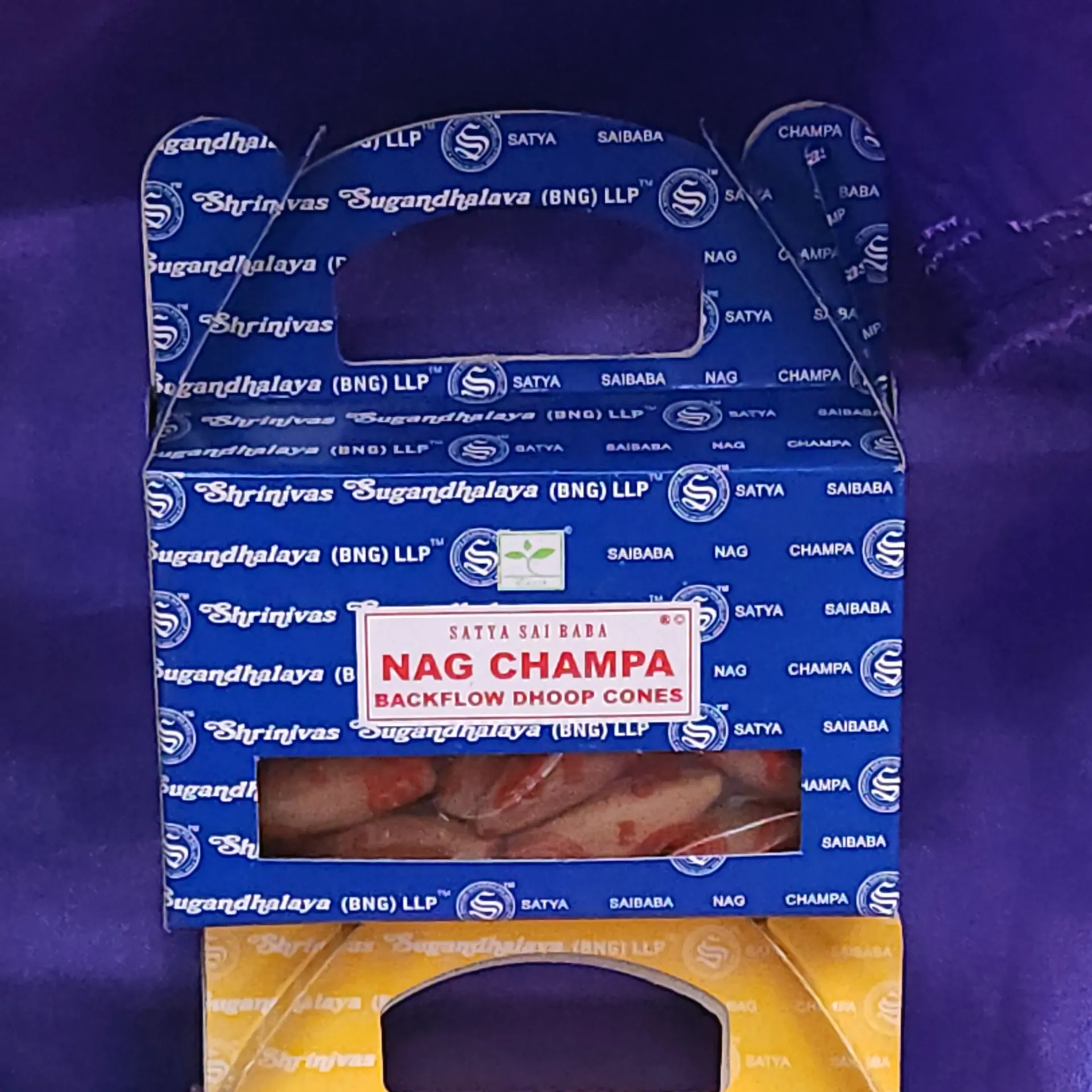 Satya Nag Champa Backflow Cones