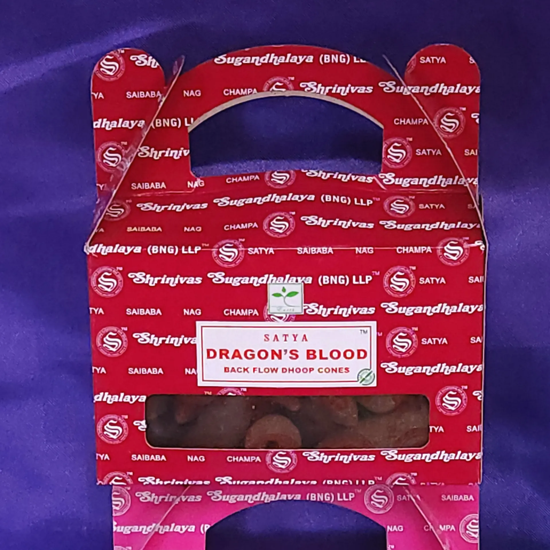 Satya Dragon's Blood Backflow Cones