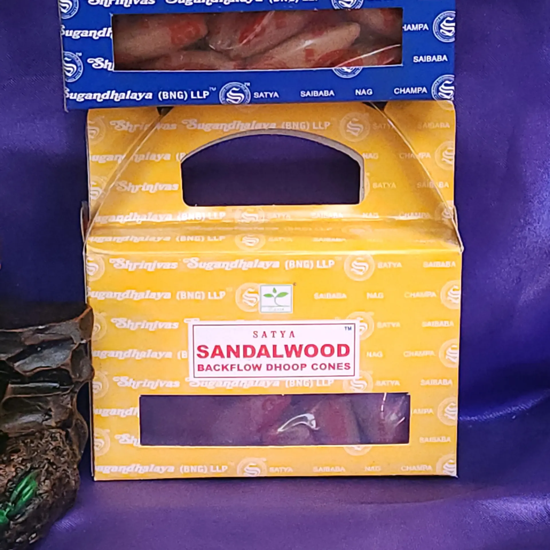 [9827] Satya Sandalwood Backflow Cones