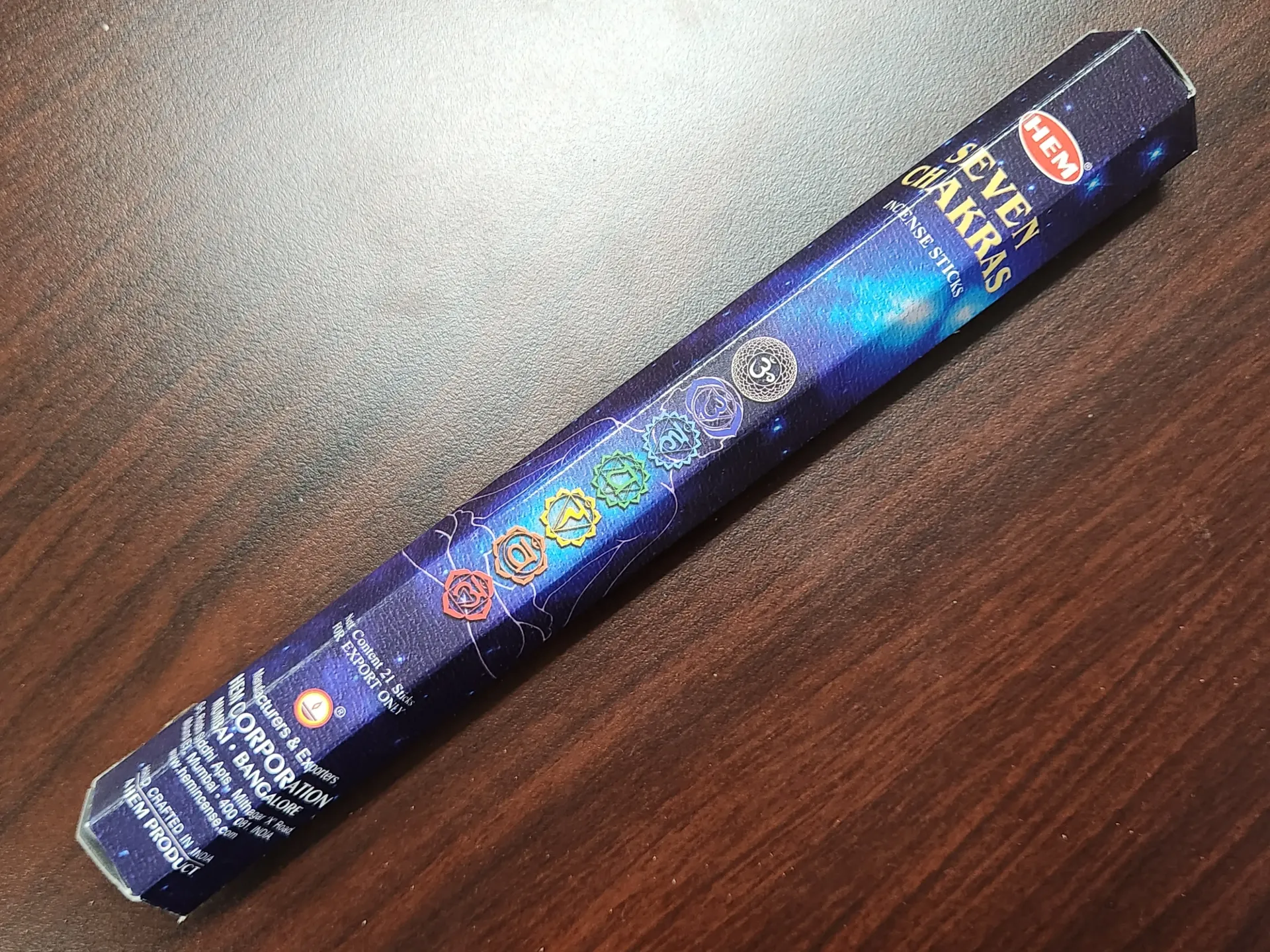 Hem Seven Chakra Incense Sticks