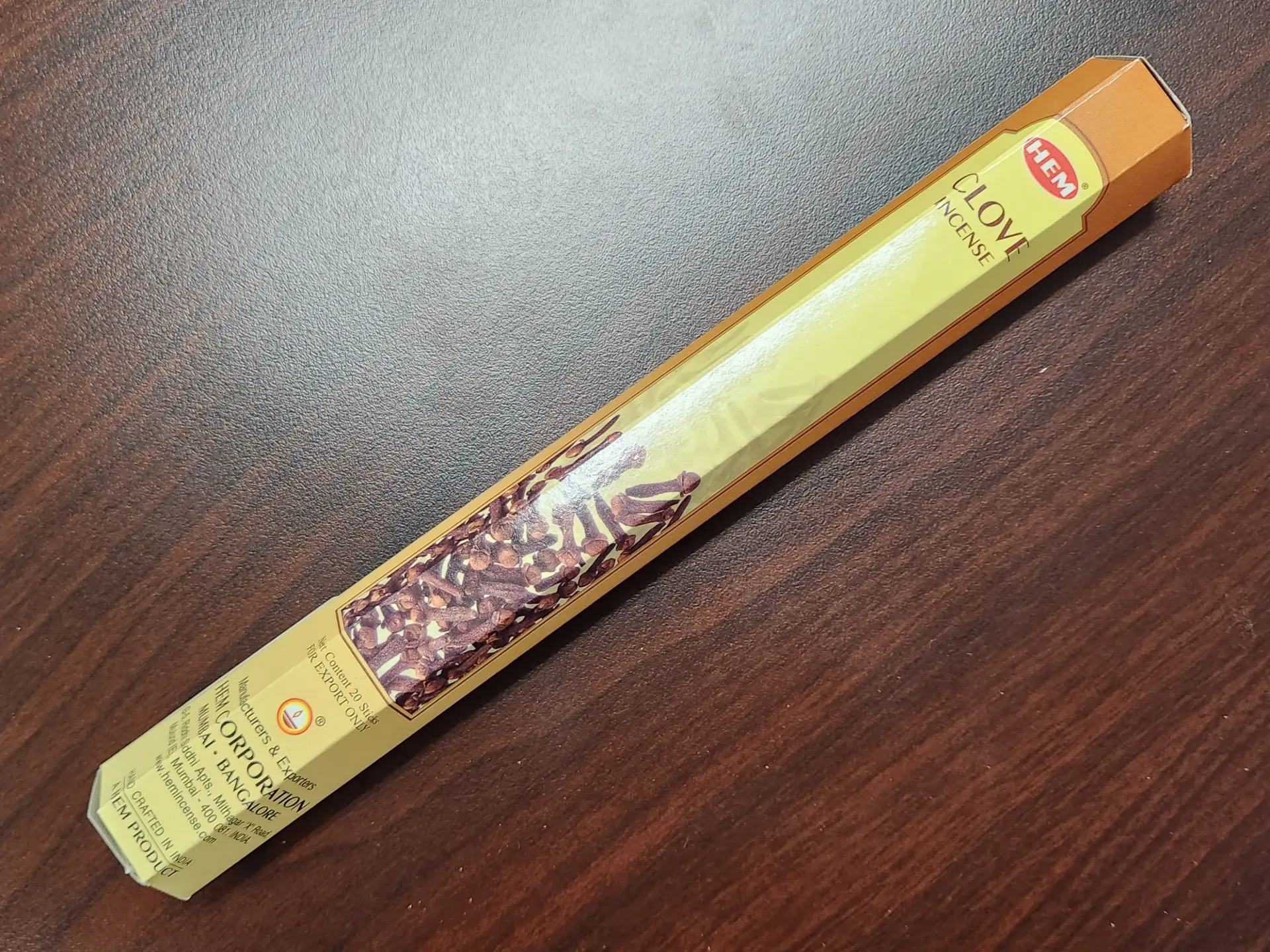 [9842] Hem Clove Incense Sticks