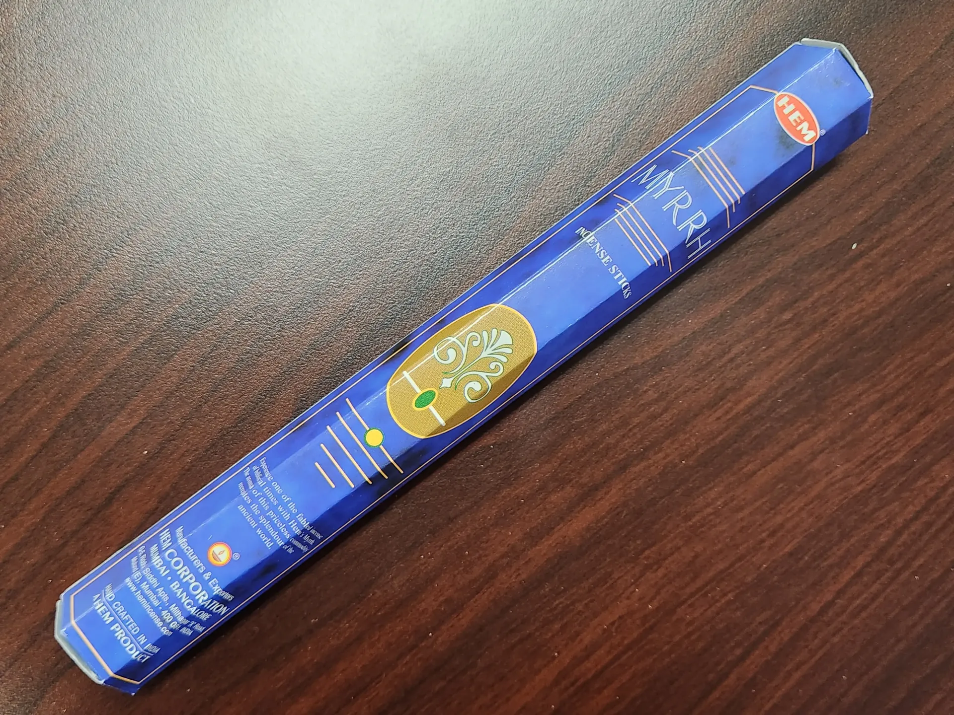 [9846] Hem Myrrh Incense Sticks