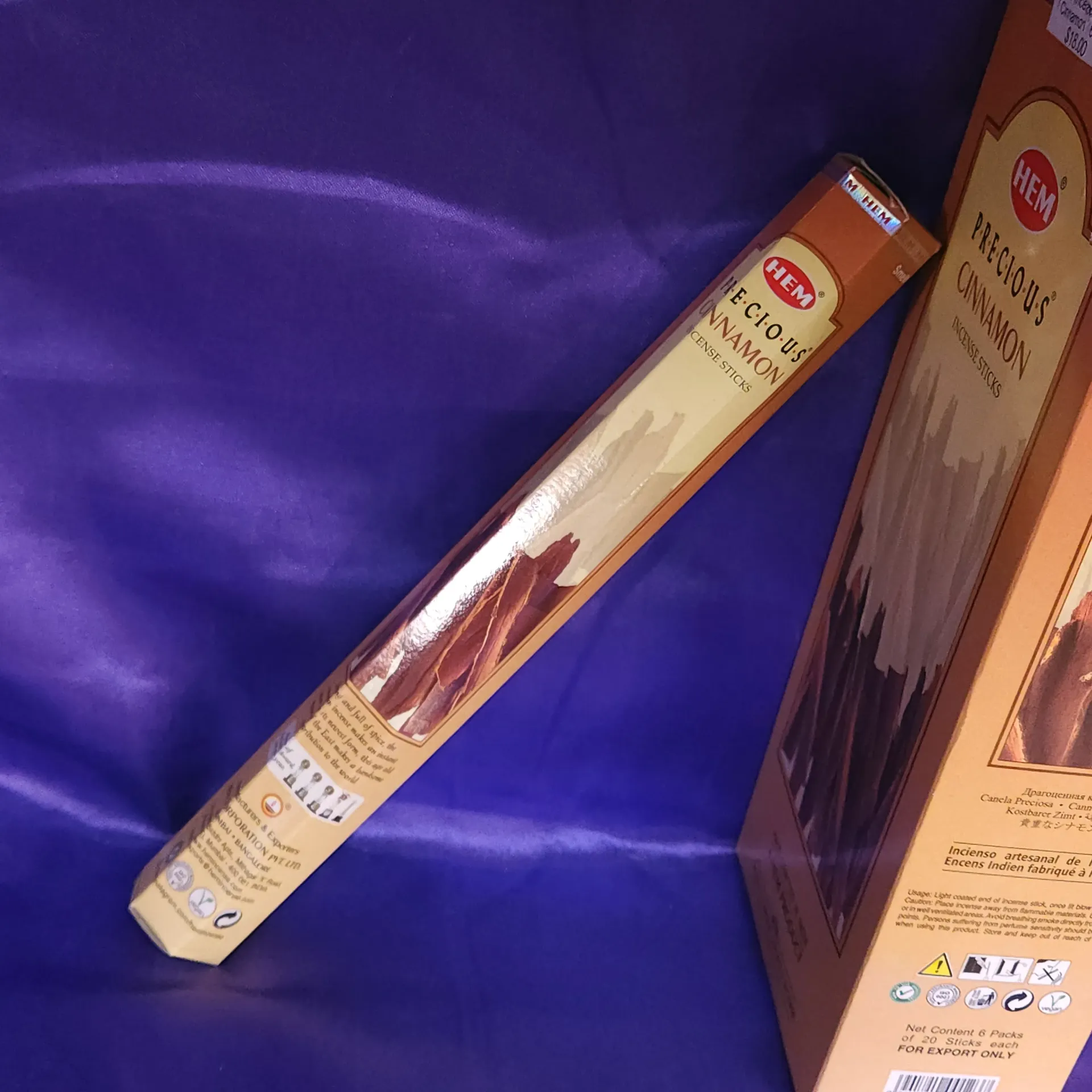 Hem Precious Cinnamon Incense Sticks