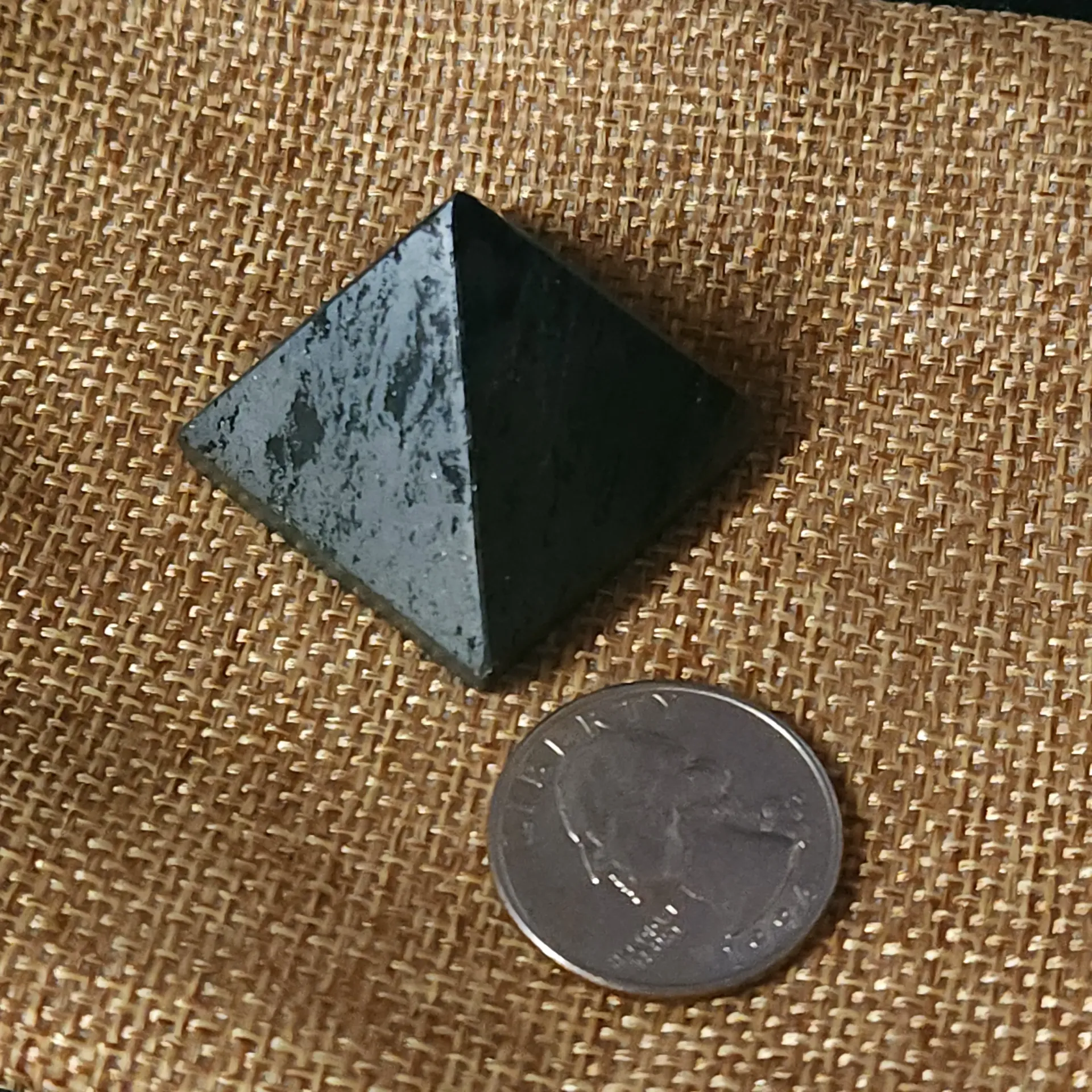 Hematite Pyramid 1"