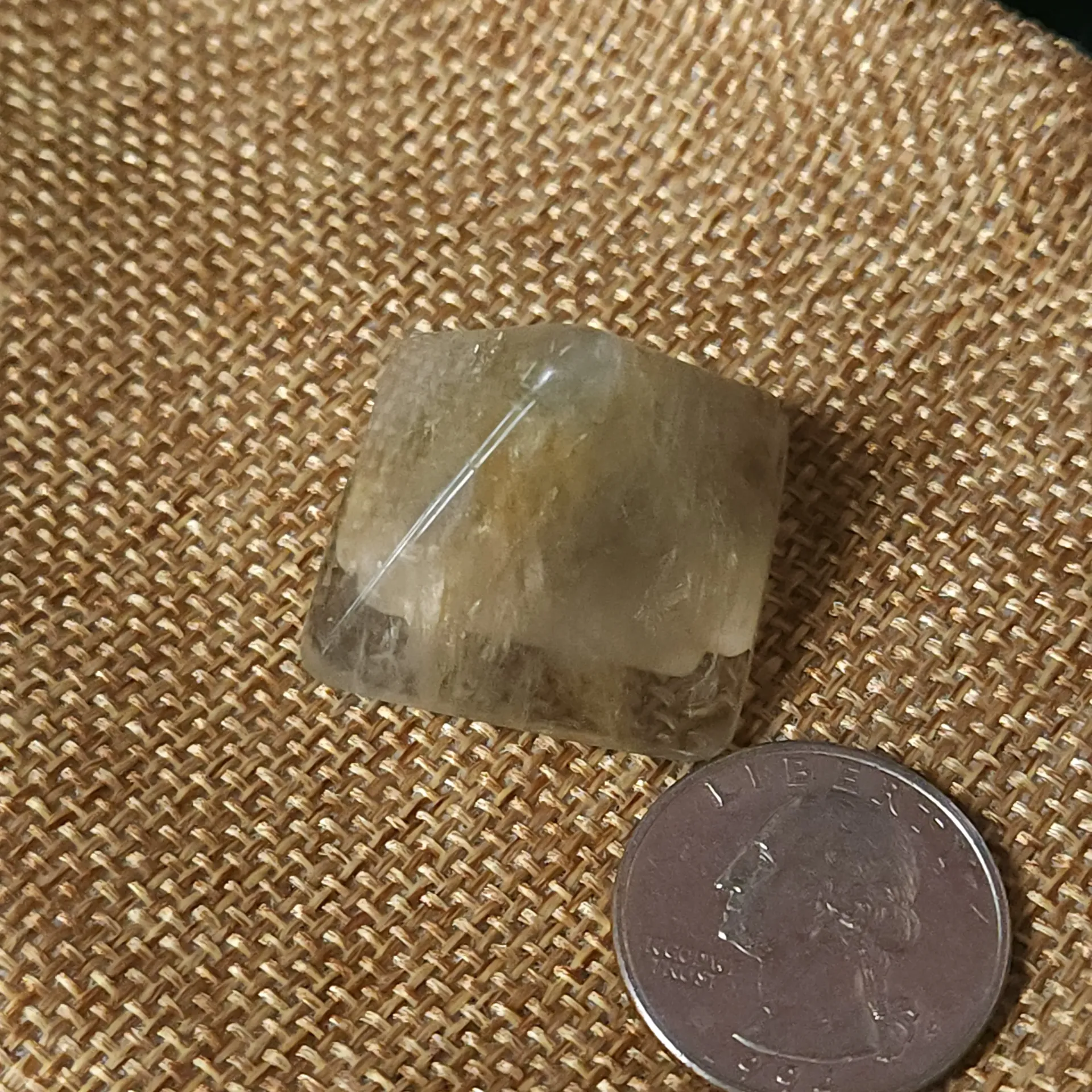 Fluorite Pyramid 1"