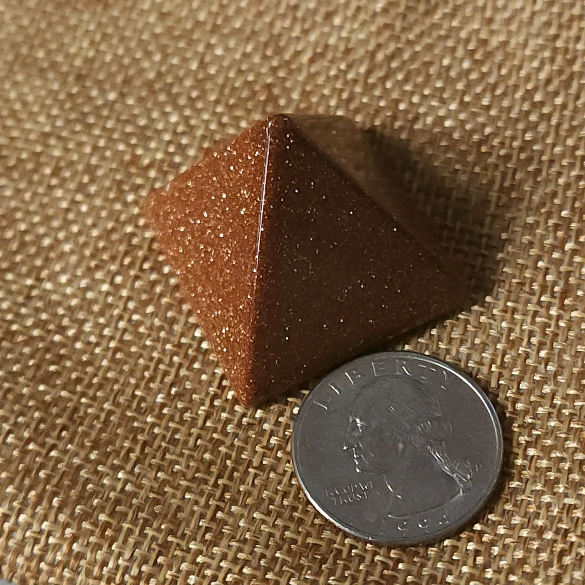 Goldstone Pyramid 1"
