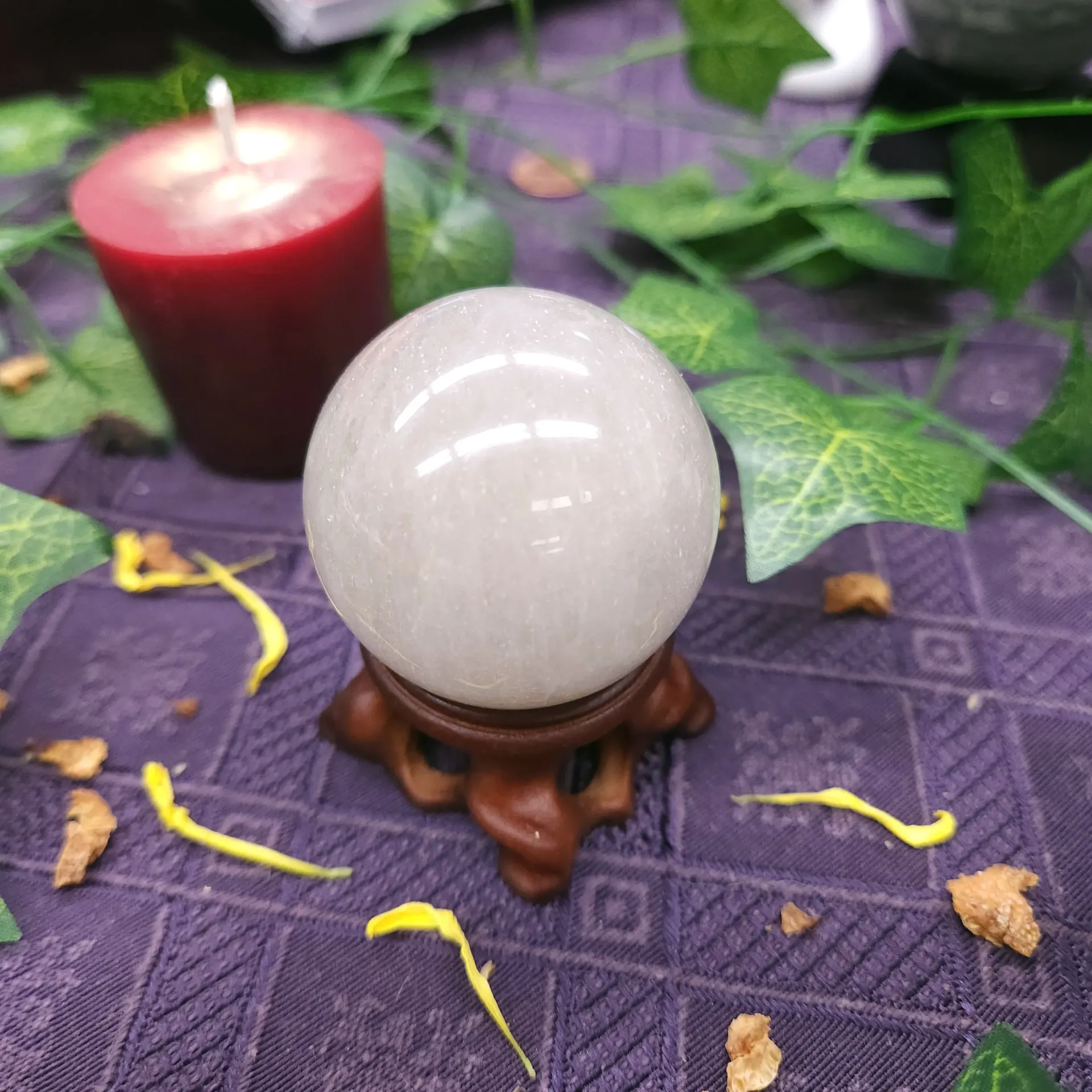 Smoky Quartz Polished Sphere 43mm