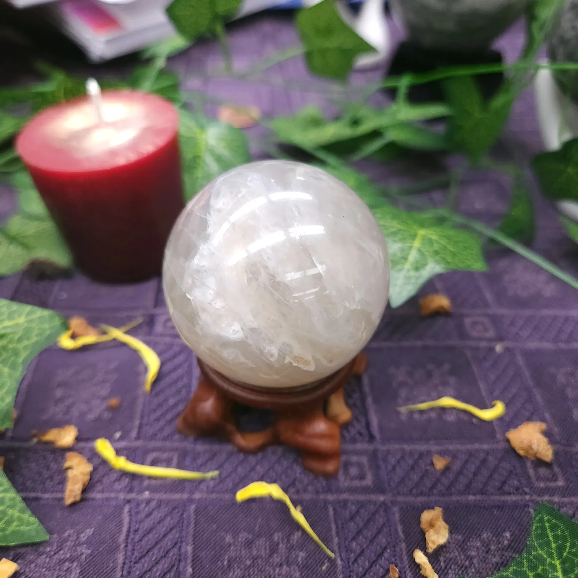 Smoky Quartz Polished Sphere 46mm