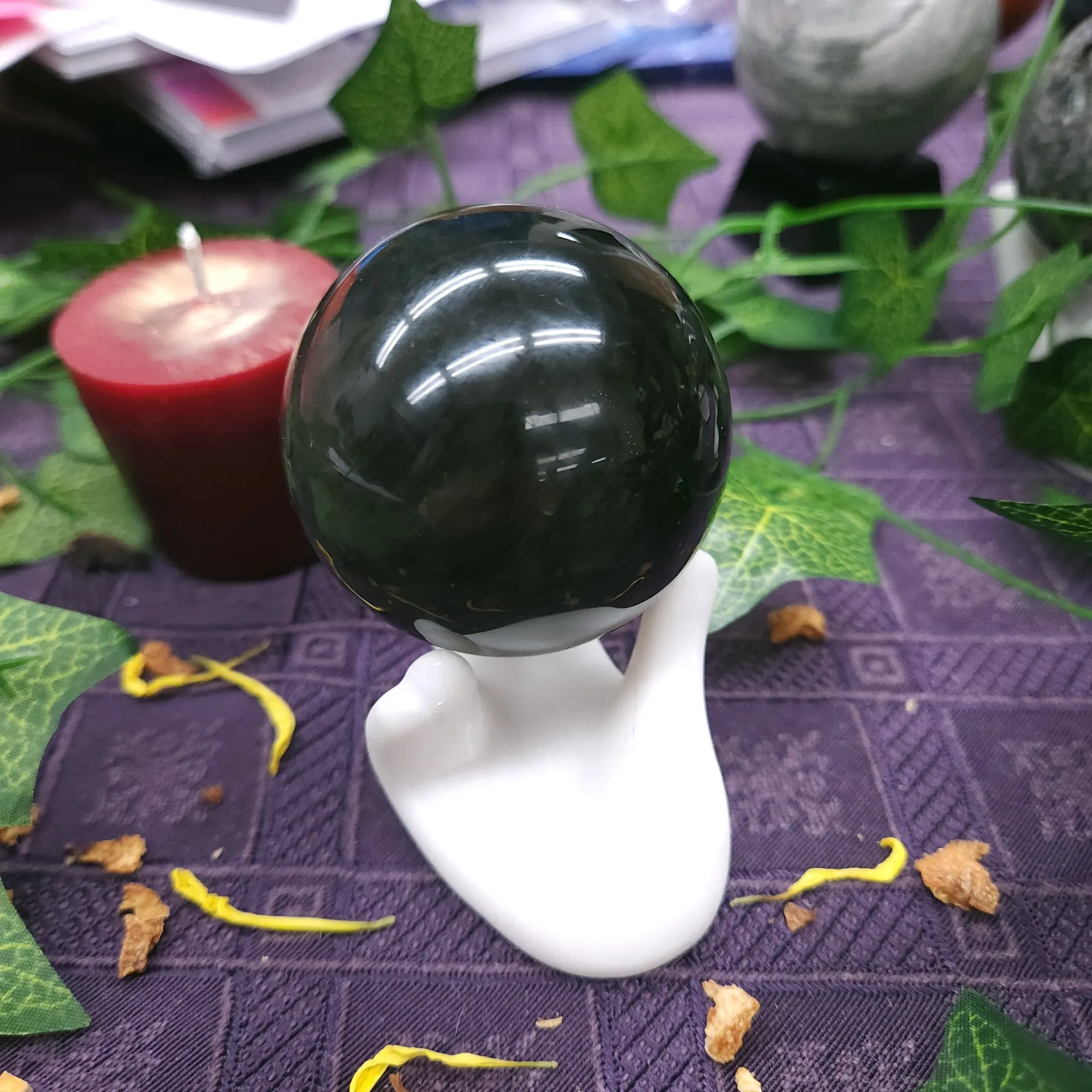 Rainbow Obsidian Polished Sphere 52mm