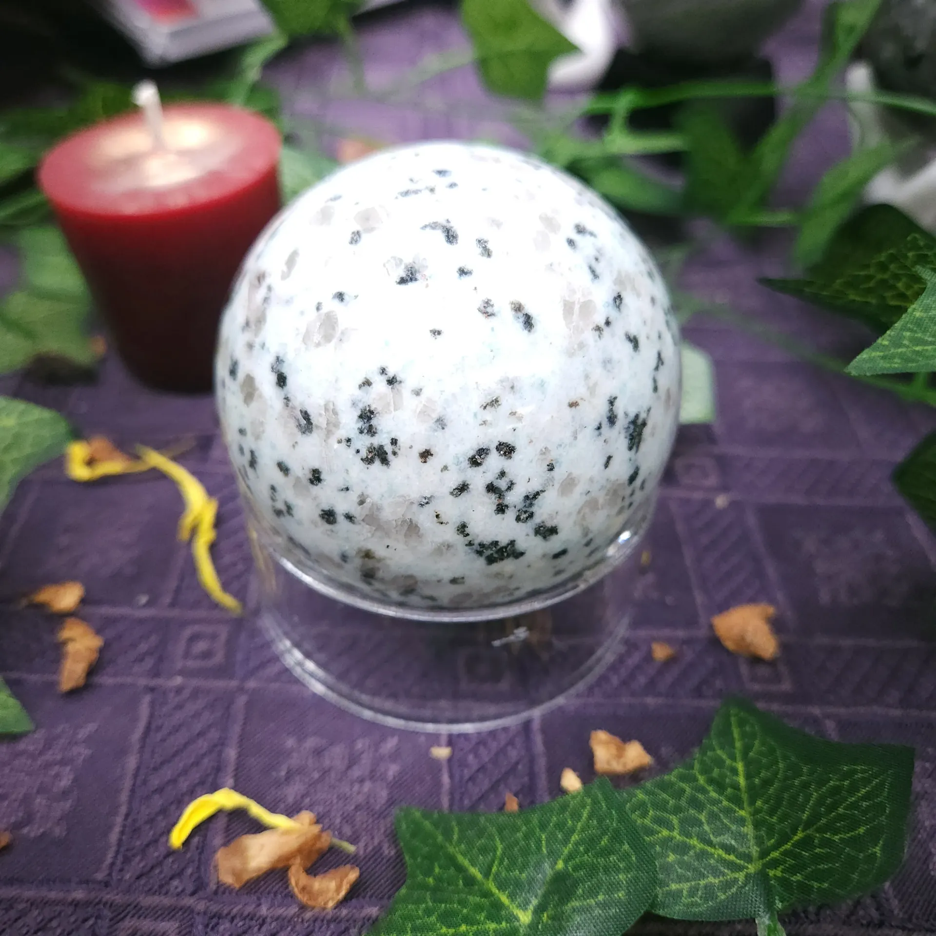 Kiwi Jasper Polished Sphere 64mm