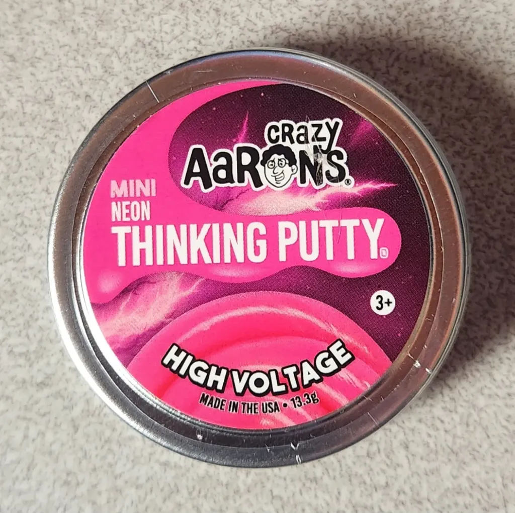 Crazy Aaron's Mini Neon Thinking Putty – High Voltage