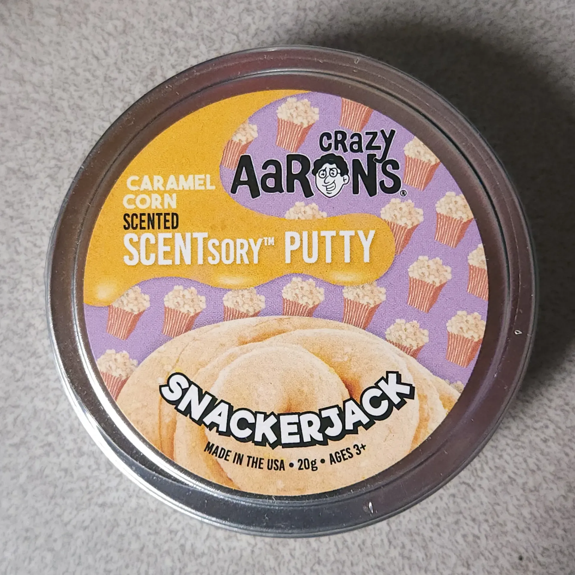 Crazy Aaron's SCENTsory Putty – Snackerjack (20g)