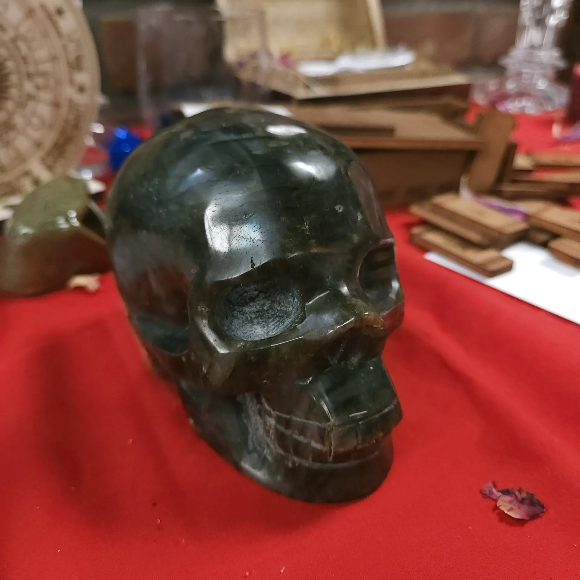 Labradorite Skull (XL)