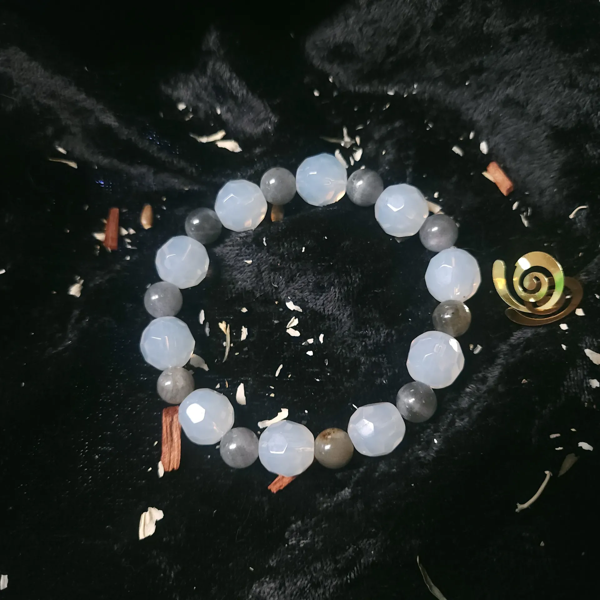 Opalite & Labradorite Bracelet