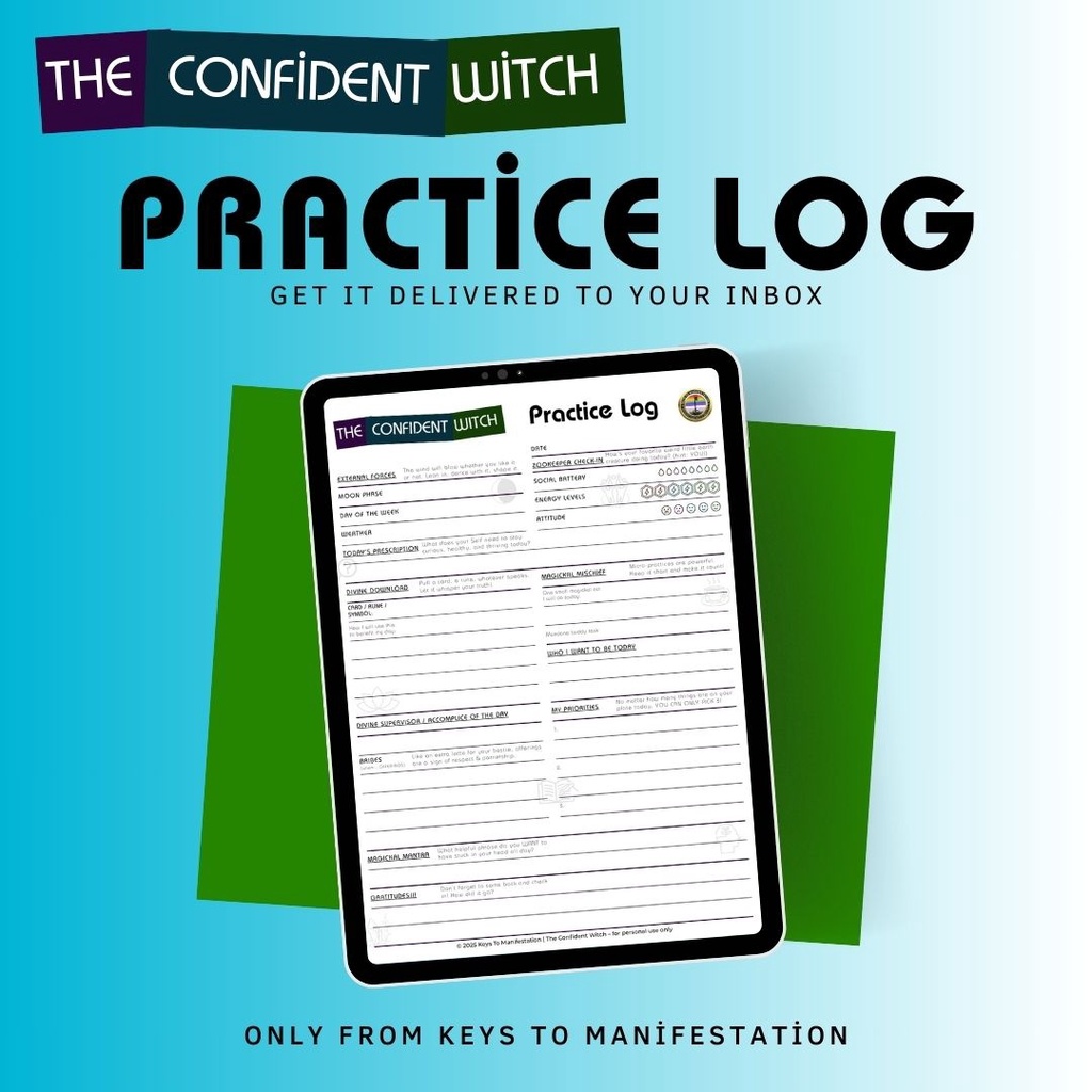 The Confident Witch's Practice Log