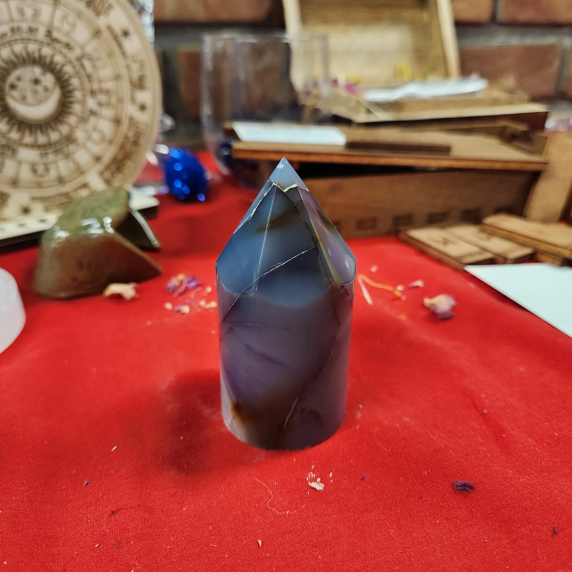 Indigo Agate Tower