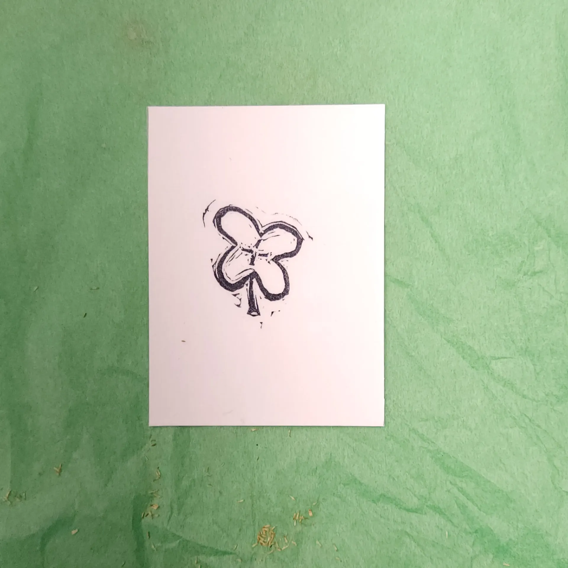 Four Leaf Clover Print