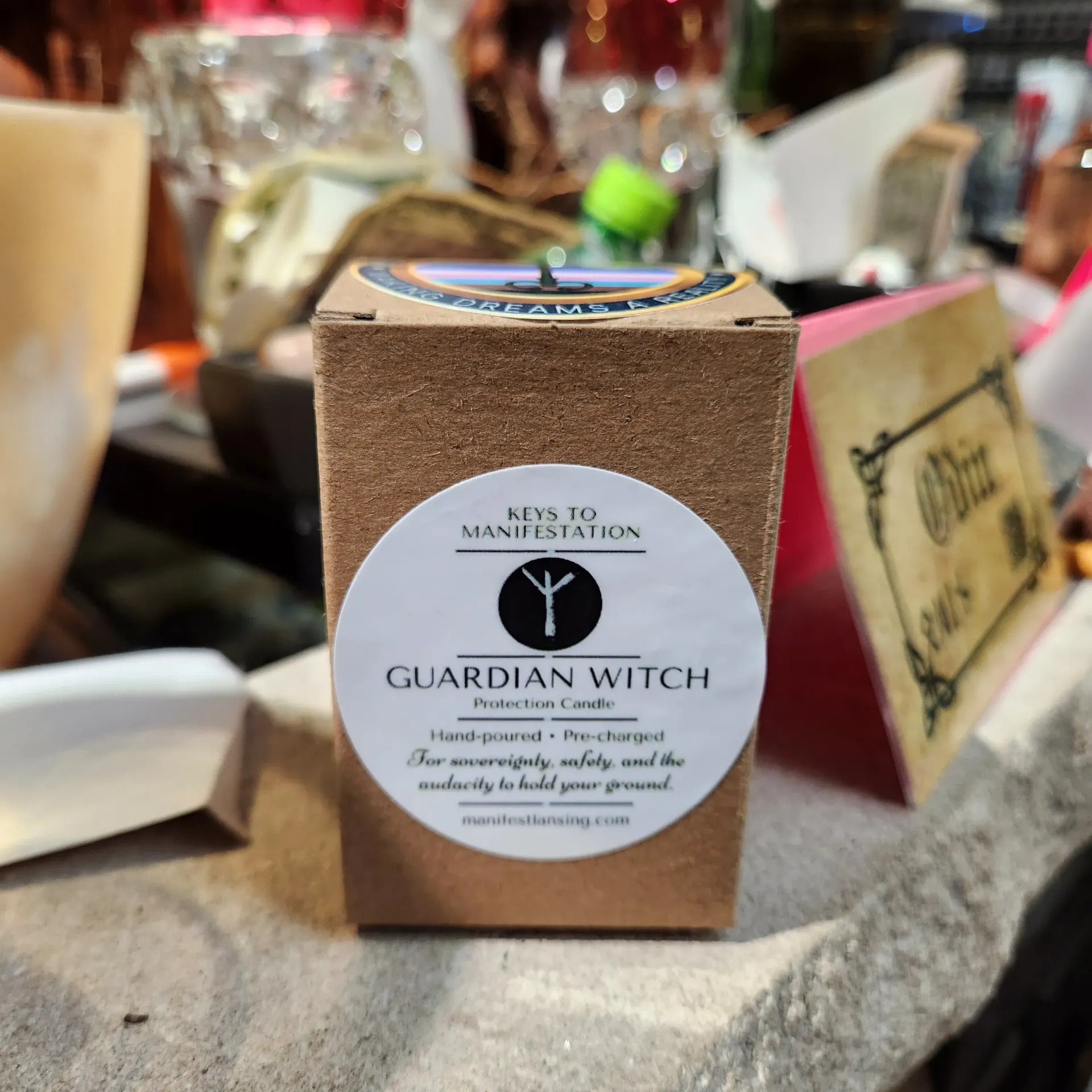 Guardian Witch Protection Candle