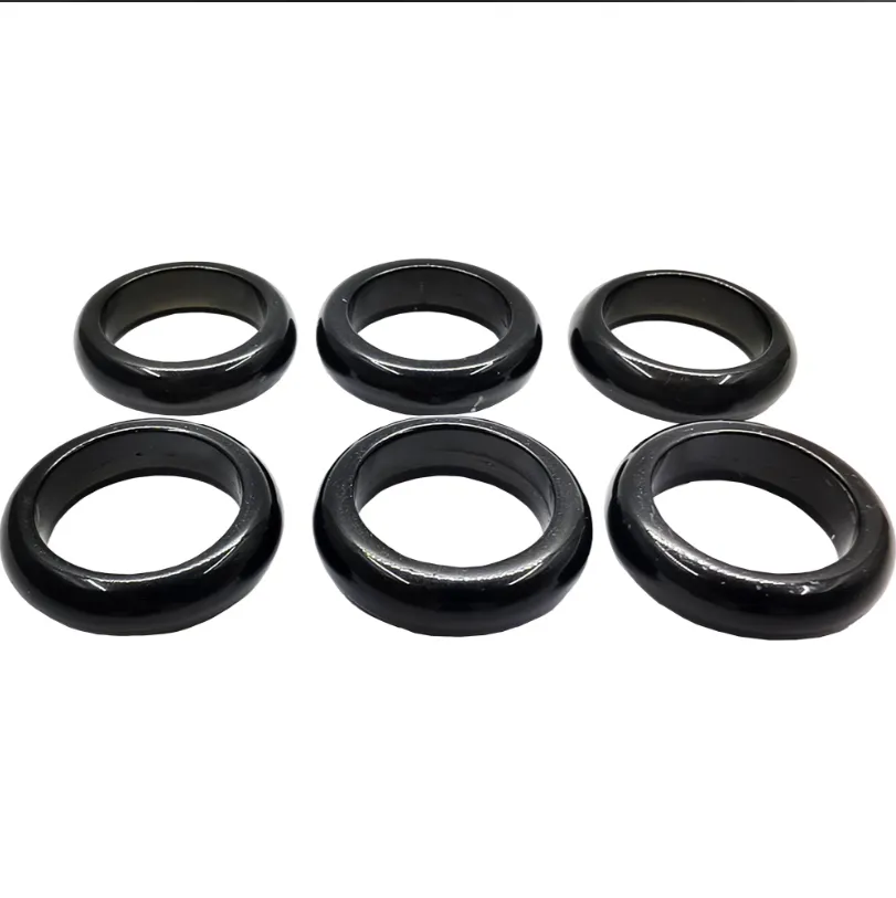 [16040] Obsidian Rings (7)