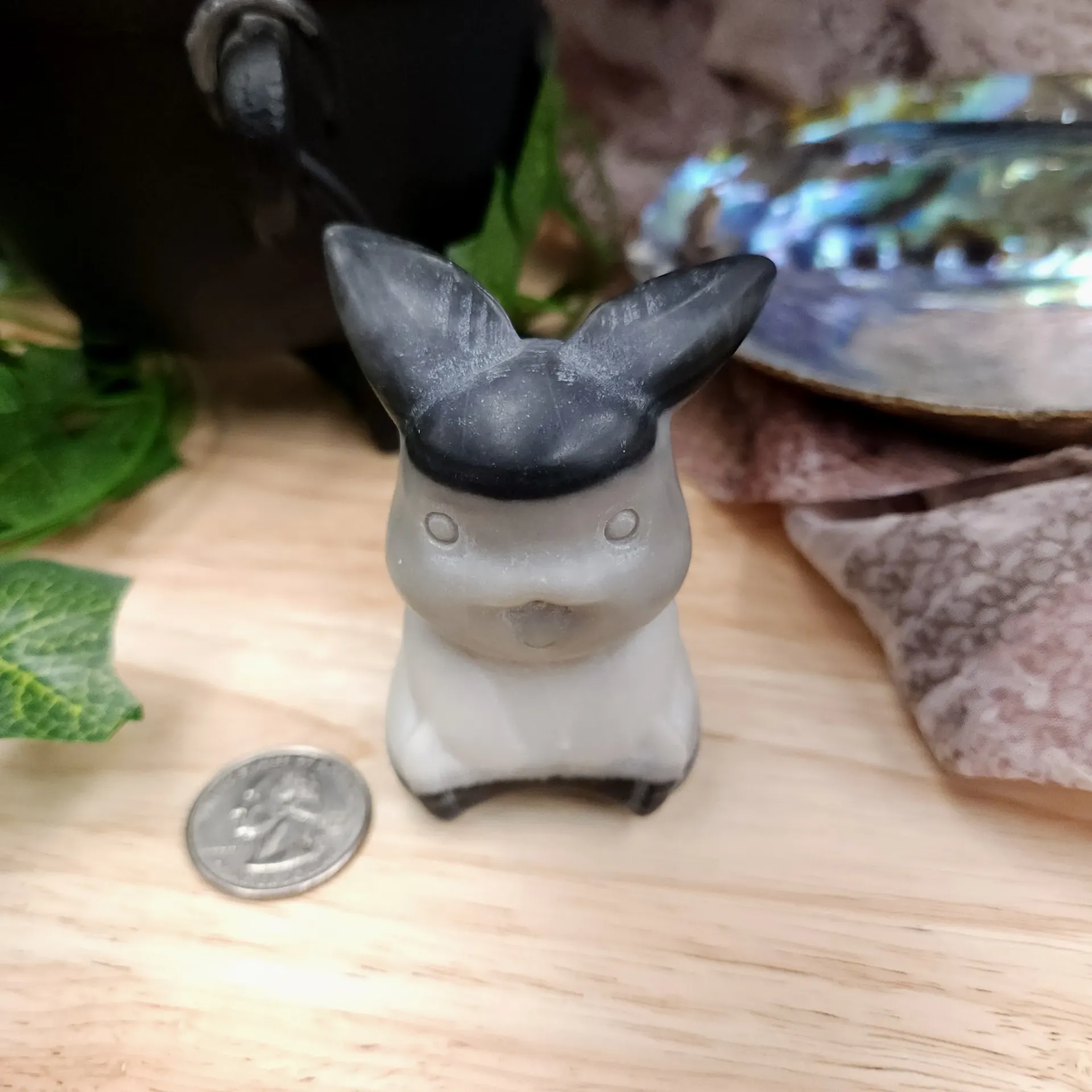 [10266] Tai Chi Stone Carving 2.75"