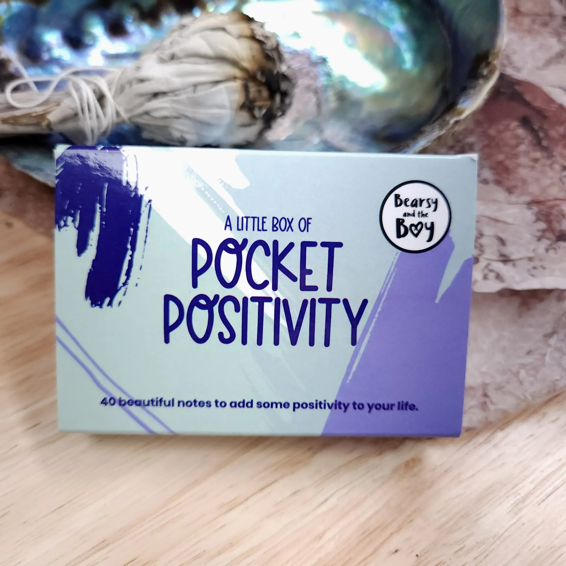A Little Box of Pocket Positivity – 40 Note Cards