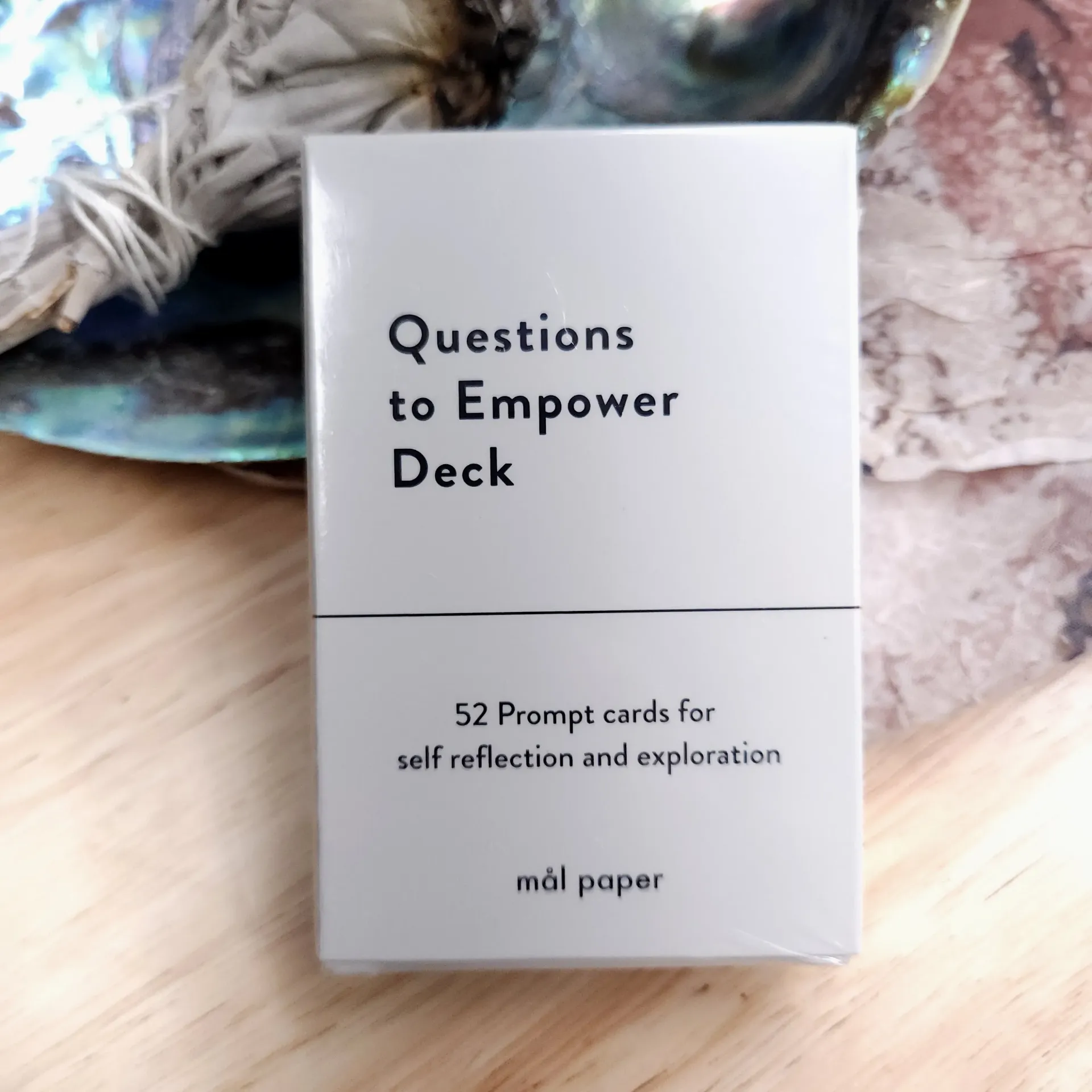 Questions to Empower Deck – 52-Card Reflection Deck
