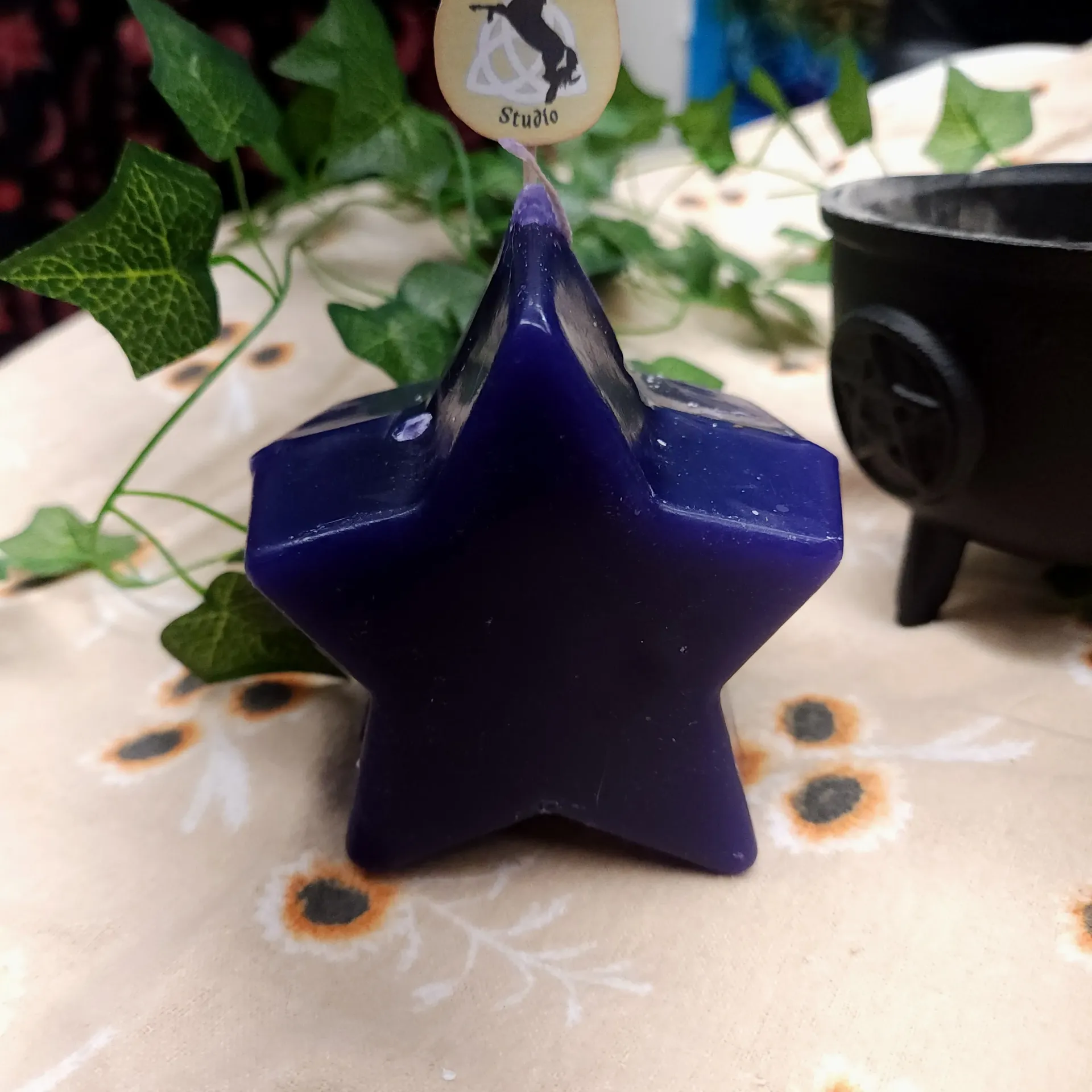 Starcatcher Candle – Purple