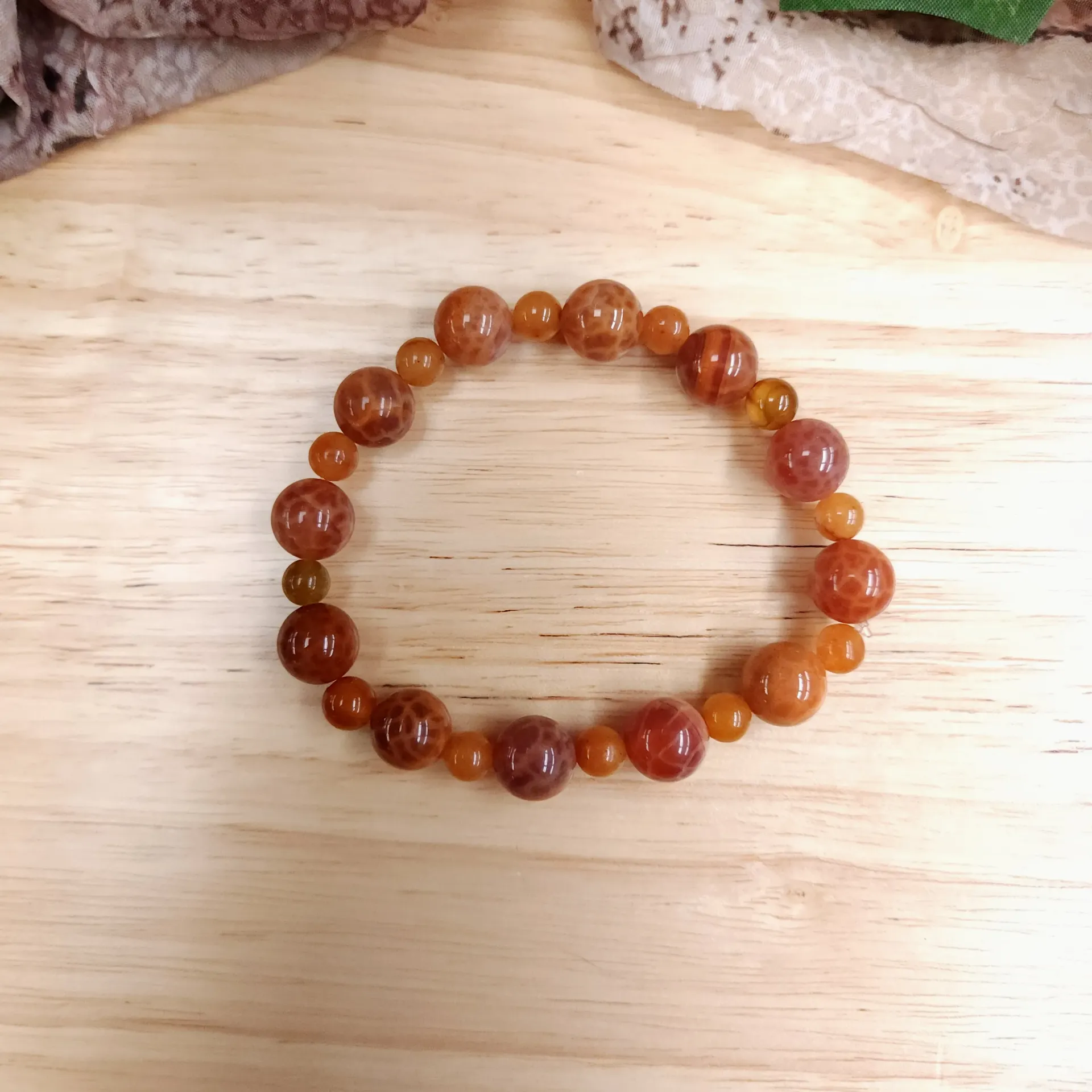 [10375] Carnelian Bracelet