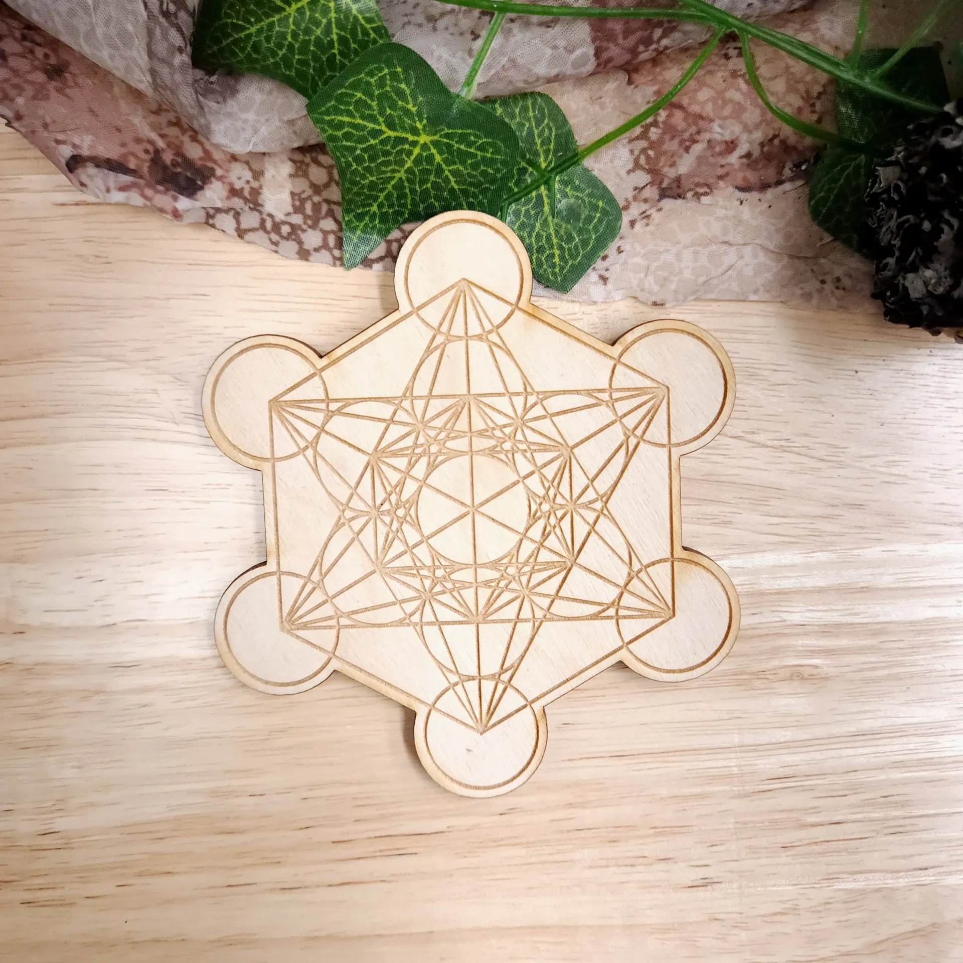 Metatron's Cube Crystal Grid 4 Inch
