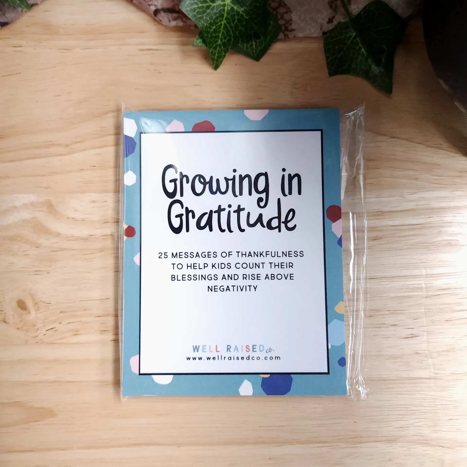 Growing in Gratitude Kids Cards 25 Pack