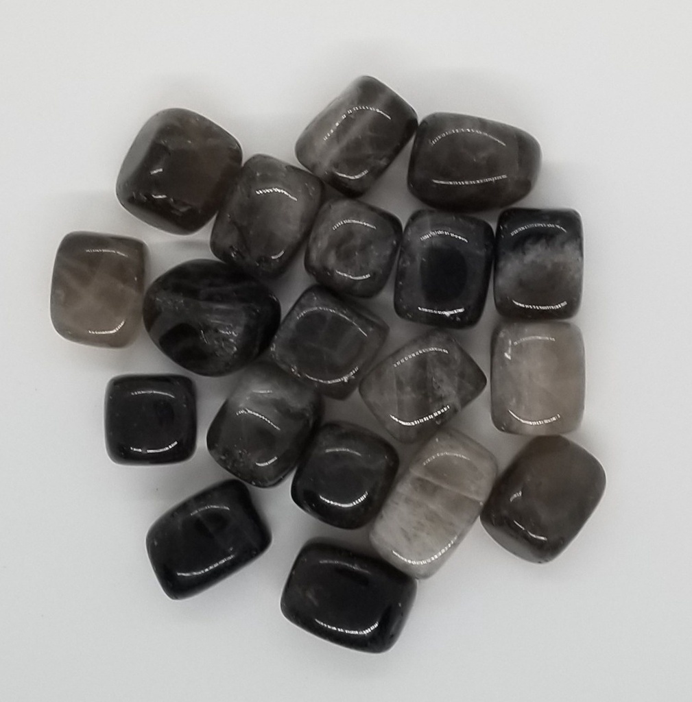 [120902029999] Smoky Quartz Tumbles