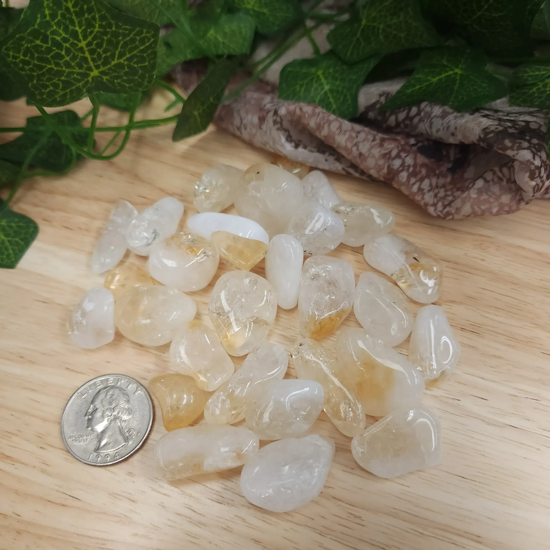 [1209140202] Citrine Tumbled Stone