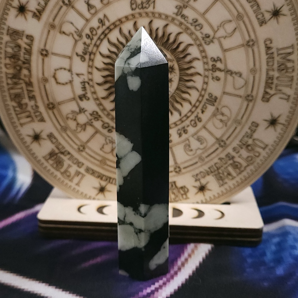 [12285] Peony Jasper Tower 95mm