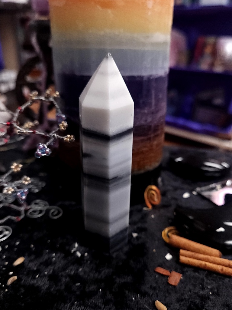 [12281] Tai Chi Jasper Point 101mm