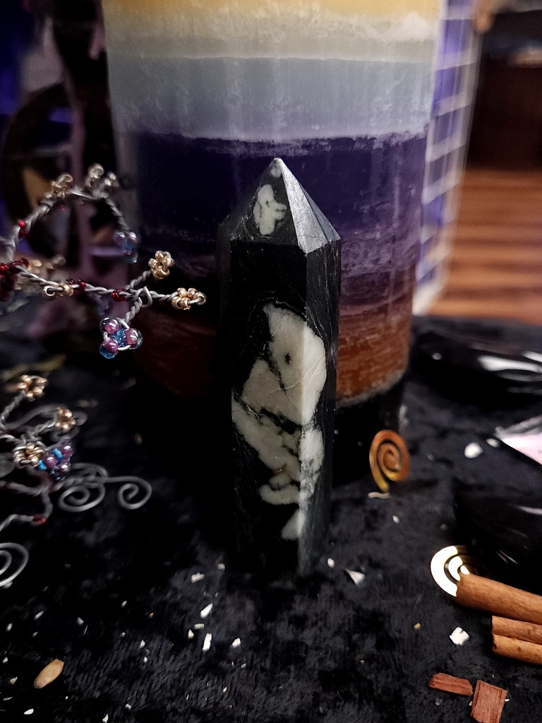 [12284] Peony Jasper Tower 86mm