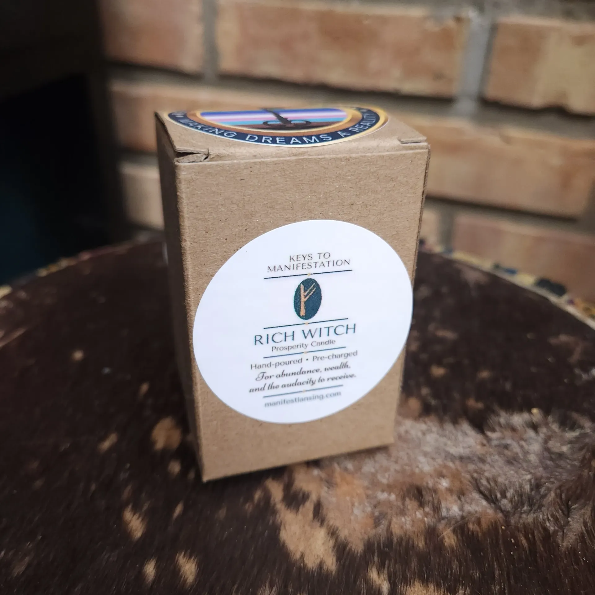 [11918] Rich Witch Prosperity Candle