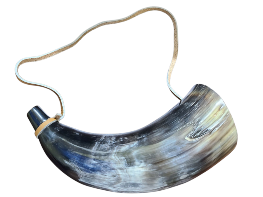 [11846] Buffalo Blowing Horn