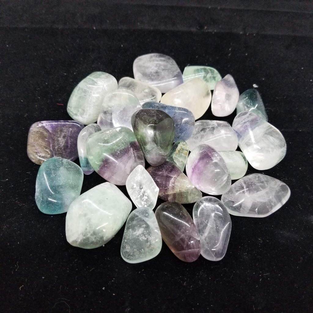 [120926020299] Fluorite Tumbles