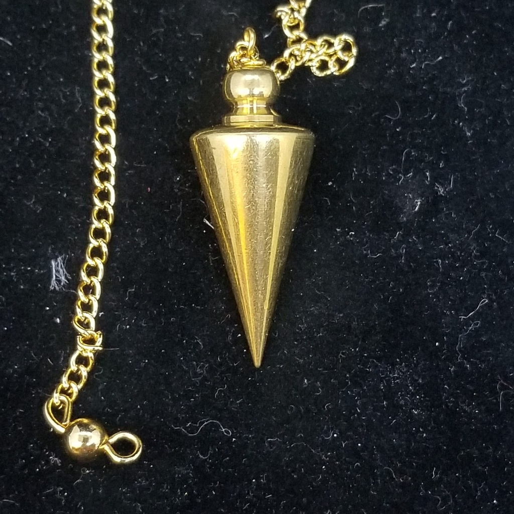 Brass Chambered Pendulum (short)