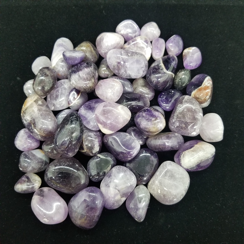 Amethyst, tumbled