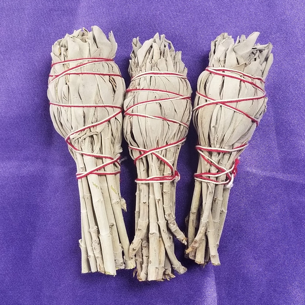 [90459] White Sage Torches