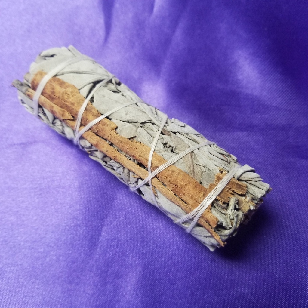 [1614990437] White Sage & Cinnamon Bundles