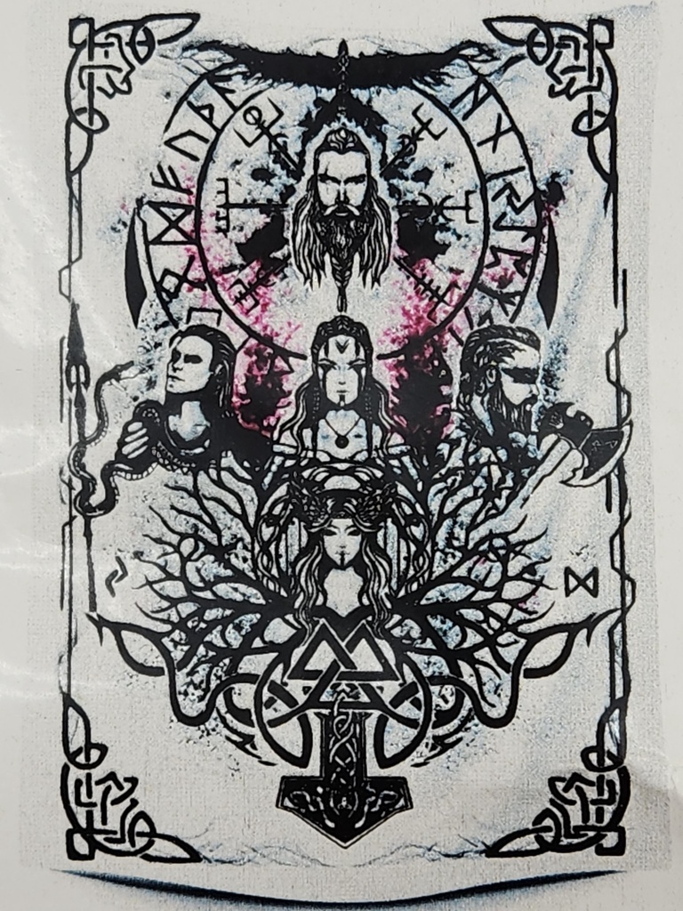 Viking Gods Tapestry
